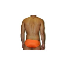 Bañador slip natacion hombre naranja fluor Disseny Sport
