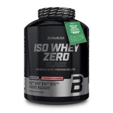Biotech Usa Iso Whey Zero Black proteína en polvo 2270gr. Fresa