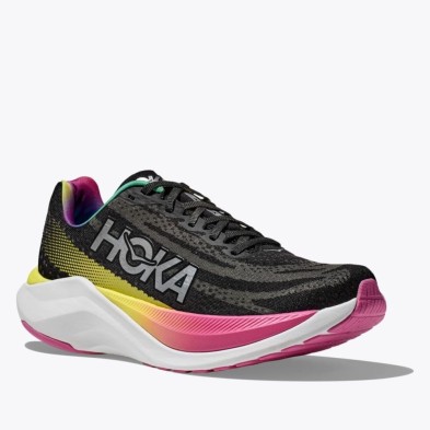 Zapatillas Mach X hombre negra blanca Hoka
