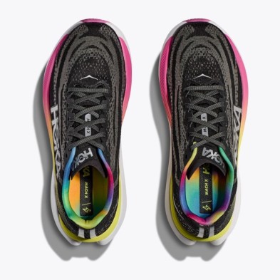 Zapatillas Hoka Mach X hombre Black/Silver par