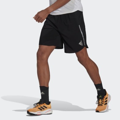 Pantalón corto Adidas Designed 4 running 5" hombre negro modelo
