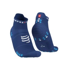 Calcetines Compressport Pro Racing  V4.0 Run Low Azul