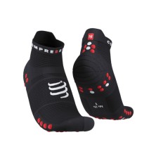 Calcetines Compressport Pro Racing V4.0 Run Low negro frontal