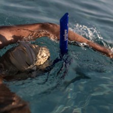 Tubo buceo frontal snorkel Sailfish acción