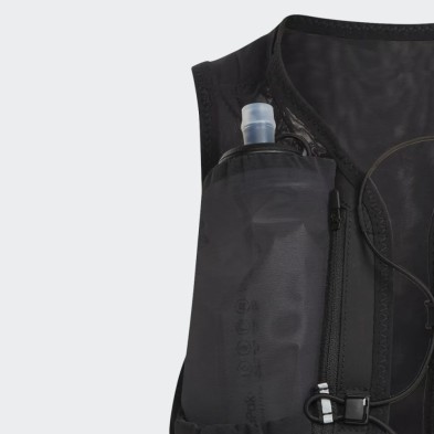 Chaleco Adidas Terrex 5L Aeroready Trail Running Vest negro detalle
