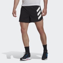 Pantalón corto Adidas Terrex Agravic running 5" hombre negro