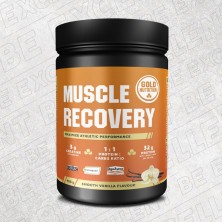 Gold Nutrition Muscle recovery drink 900gr vainilla