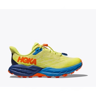 Zapatillas Hoka Speedgoat 5 junior amarillo logo