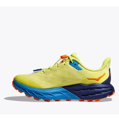 Zapatillas Hoka Speedgoat 5 junior Citrus Glow / Vibrant Orange perfil