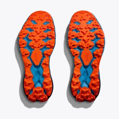 Zapatillas Hoka Speedgoat 5 junior Citrus Glow / Vibrant Orange suela