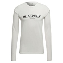 Camiseta manga larga Adidas Terrex TX Primeblue Non-dyed hombre blanco