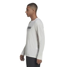 Camiseta manga larga Adidas Terrex TX Primeblue Non-dyed hombre white perfil