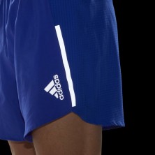 Pantalón corto Adidas Designed 4 Running 5" hombre azul reflectante