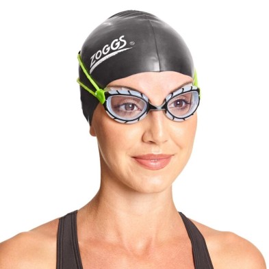 Gafas de natación Zoggs Predator Smaller negro lima modelo mujer