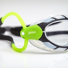 Gafas de natación Zoggs Predator Smaller negro lima detalle