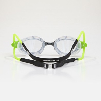 Gafas de natacion Zoggs Predator regular Black/Green - Clear Lens