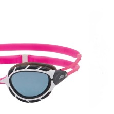 Gafas de natacion Zoggs Predator regular rosa blanco detalle