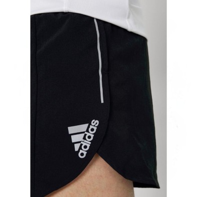 Pantalón corto Adidas Own The Run Split hombre logo negro
