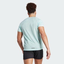 Camiseta manga corta Adidas Terrex AGR Trail Running hombre turquesa espalda