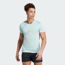 Camiseta manga corta Adidas Terrex Agravic Trail Running hombre turquesa