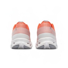 Zapatillas On Running Cloudsurfer Mujer Flame/White talones