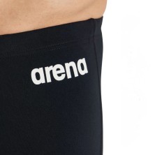 Bañador Jammer Arena Team Swim solid Black/White logo