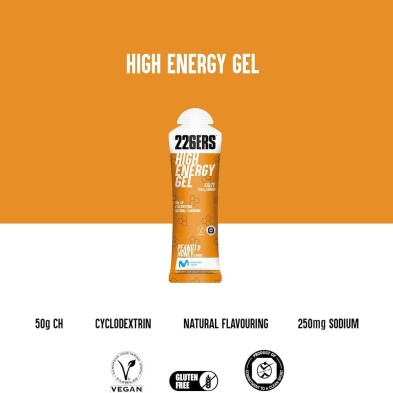 High Energy Gel Cacahuete y miel 226ers