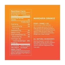 tabla nutricional Stick Endurance Fuel mandarina naranja Tailwind