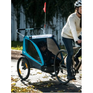 Carrito Coaster 2XT con kit de bici y paseo