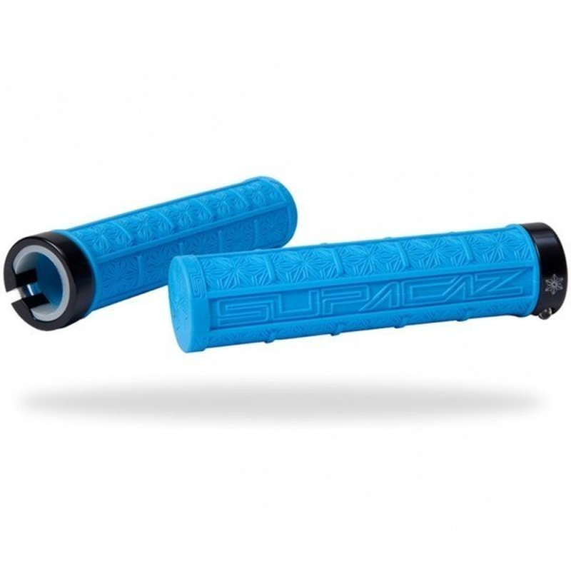 Puños silicona Grizipz Supacaz azul
