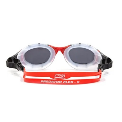 Gafas de natacion Predator Flex Titanium (Rojo-gris)