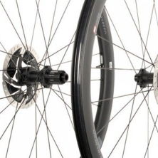 Ruedas JGO Progress Airspeed 44 Disc 12x100/12x142 Cubierta