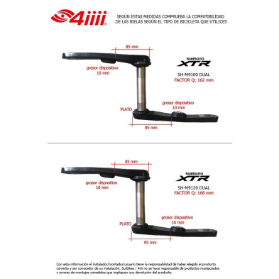 Potenciometro 4iiii Innovations Precision PRO Dual XTR M9100
