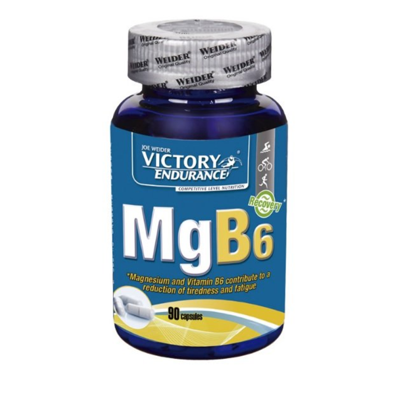 MGB6 cápsulas de magnesio y Vitamina B6 Victory Endurance