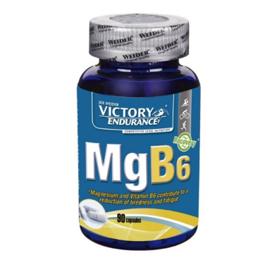 MGB6 cápsulas de magnesio y Vitamina B6 Victory Endurance