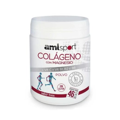Colágeno con Magnesio + Vitaminas C, B1, B2 y B6 AMLSport