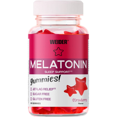 Gominolas melatonina sleep support Weider fresa