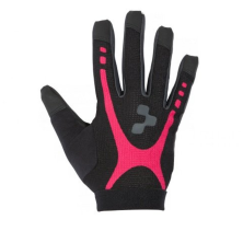 Guantes largos Race Touch (black/raspberry/anthracite)