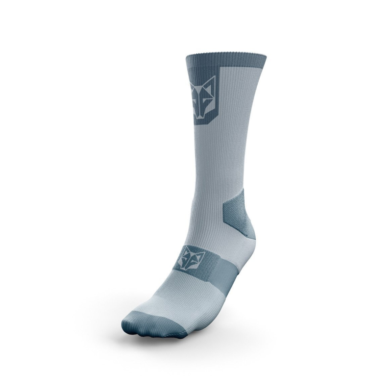 Calcetines de Ciclismo High Cut Turquoise Steel Blue OTSO