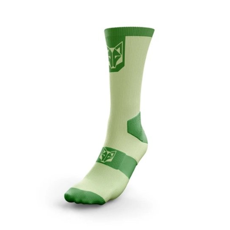 Calcetines de Ciclismo High Cut Green Apple & Lime OTSO
