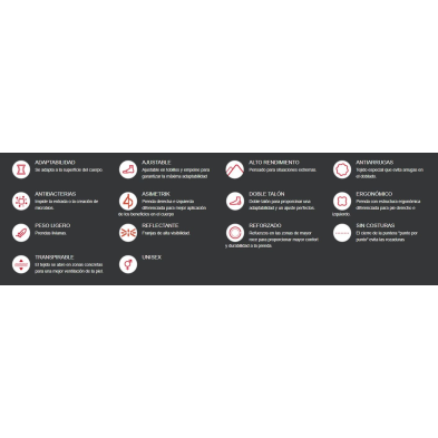 Calcetin Biker Evo I azul