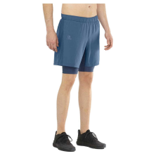 Pantalón corto Agile Twinskin 2 en 1 azul
