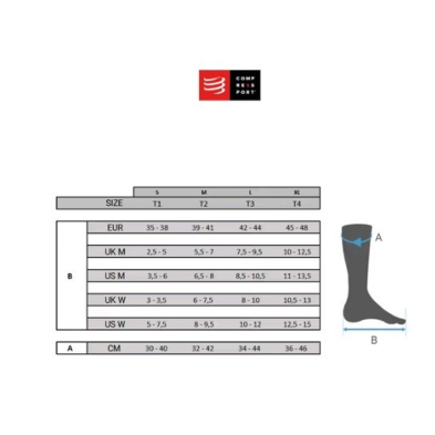 Calcetines Pro Racing V3.0 run Low azul