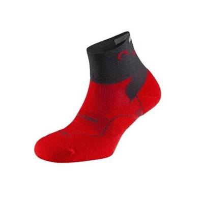 Calcetines Distance gris rojo LURBEL