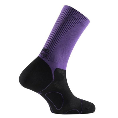 Calcetines Gravity Mujer negro violeta