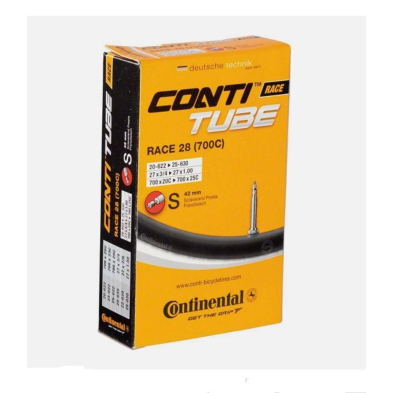 Cámara Race tube wide 700Cx25-32C válvula presta 42mm Continental