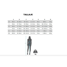 Culote Solid Traguardo sin tirantes negro rosa mujer