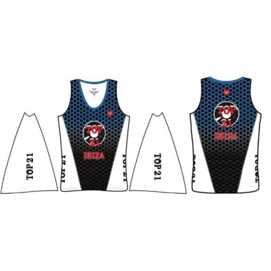 camiseta Taymory tirante Top 21 Ibiza frontal