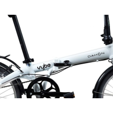 Bicicleta plegable Vybe D7 blanca