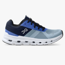 Zapatillas Cloudrunner mujer azul gris On Running